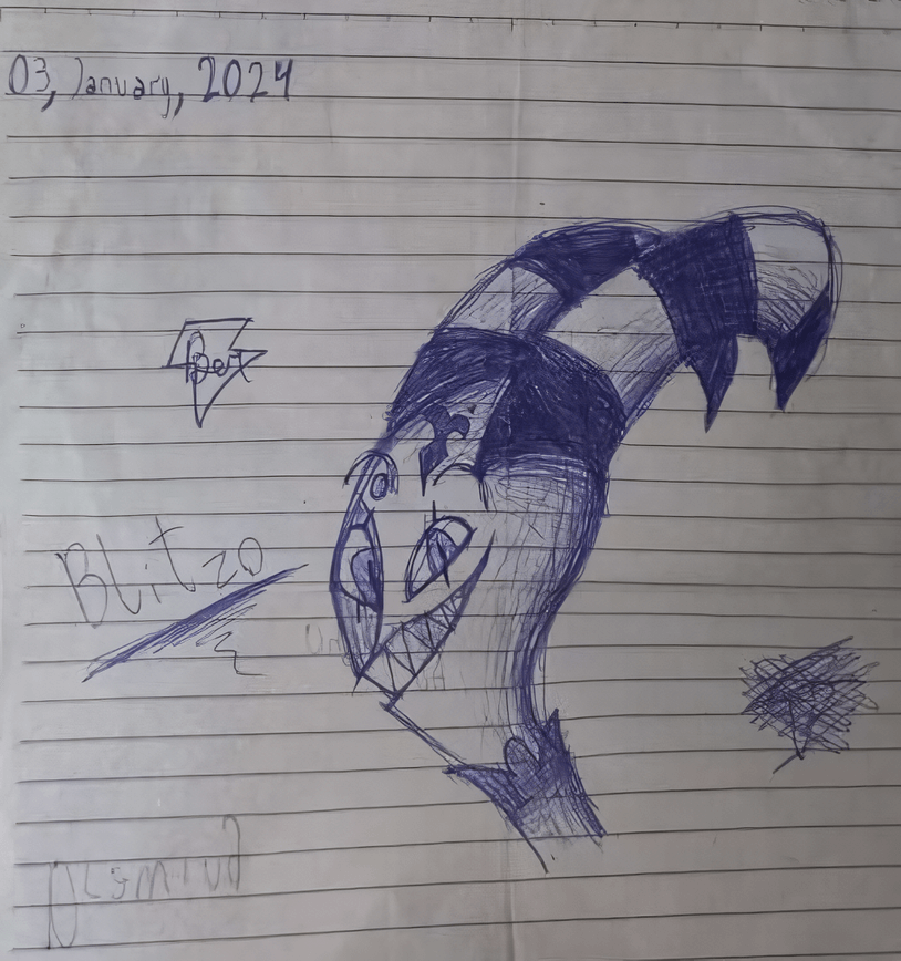 Blitzo fanart - January 3rd