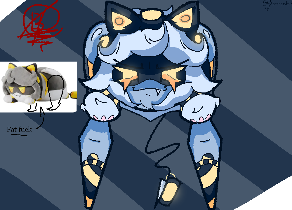 Leggy fat fuck. - May 6th