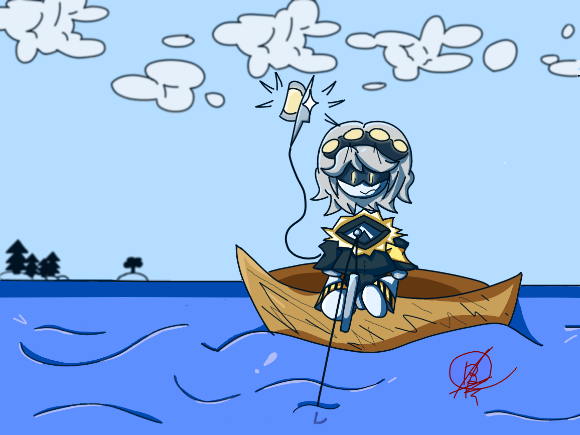 Murder Drones V fishing. - February 1st