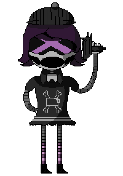 Uzi Doorman holding a Uzi - December 8th